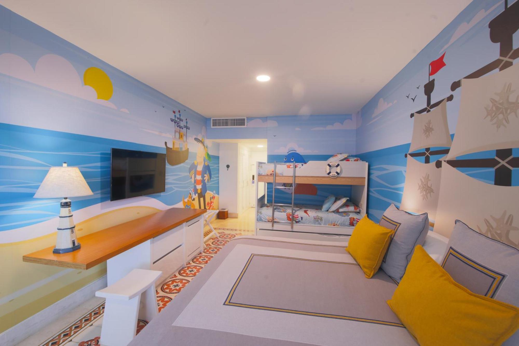 Hotel Las Americas Casa De Playa Cartagena Dış mekan fotoğraf A room at the Great Wolf Lodge in Concord, North Carolina